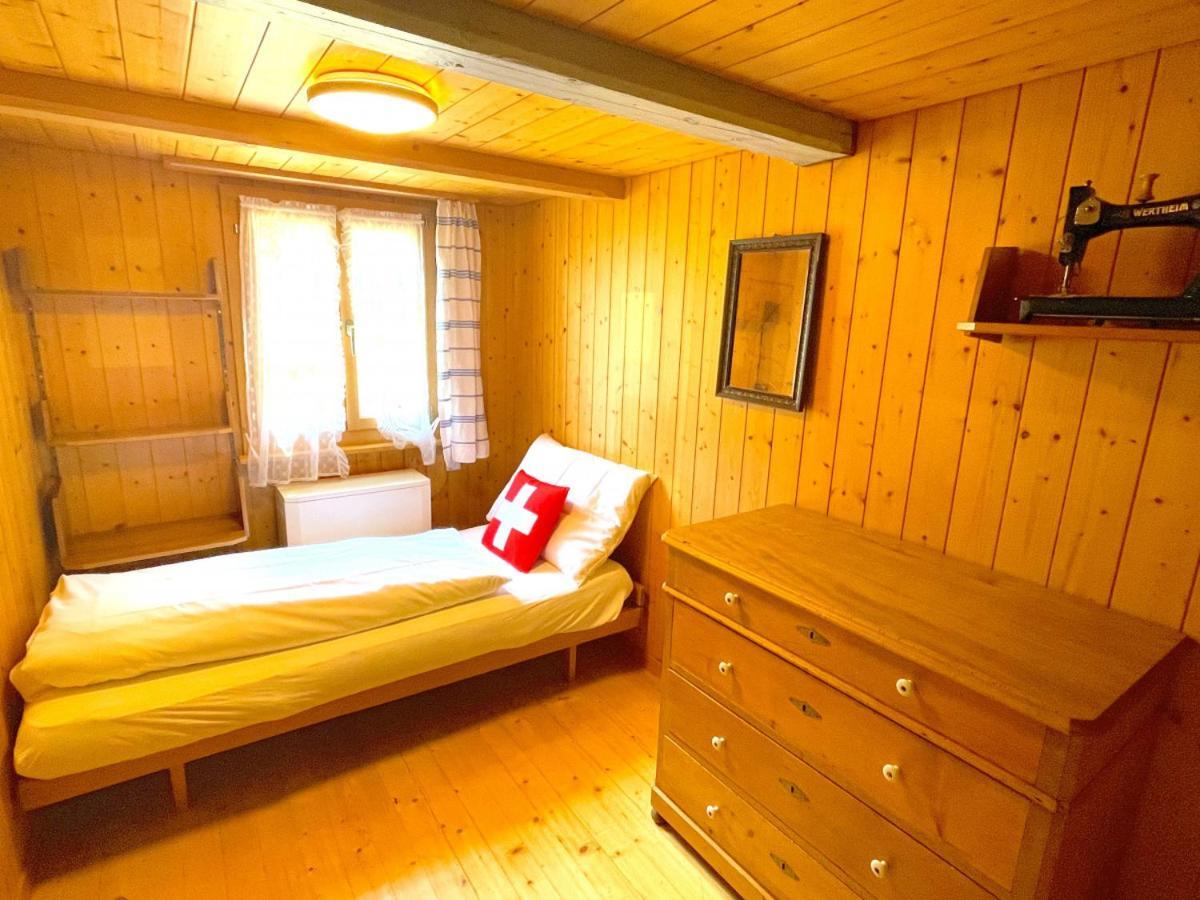 Swisshut Stunning Views Alps Lake - Chalet Erli Darligen Exterior photo