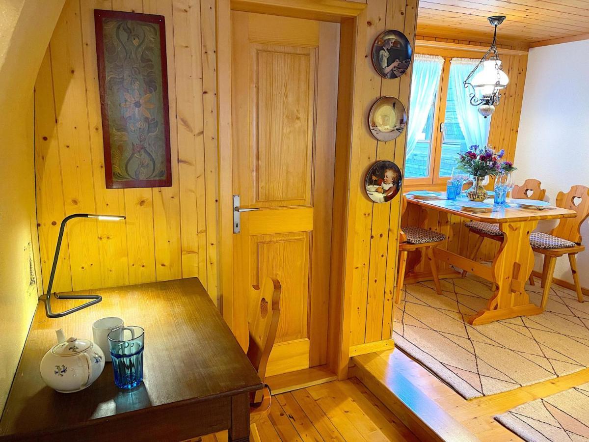 Swisshut Stunning Views Alps Lake - Chalet Erli Darligen Exterior photo